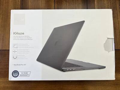Funda rígida Moshi iGlaze para MacBook Pro (2020) 16" Stealth Black Foto 1 de 4