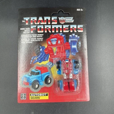 TRANSFORMERS Autobot Gears Retro Re-issue Exclusive HASBRO Toy New - Image 1 of 4