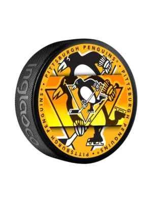 Pittsburgh Penguins Oficial NHL Medallón Coleccionista Serie Souvenir Hockey Puck Foto 1 de 2