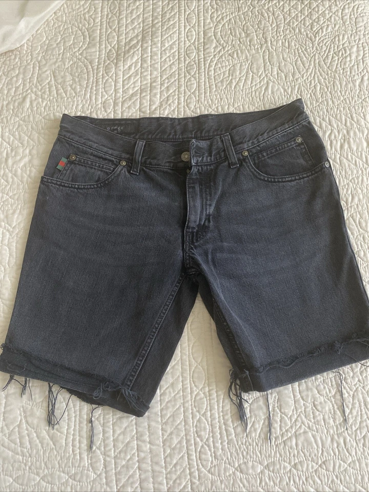 gucci denim shorts Size 46 Women’s  - Image 1 of 4