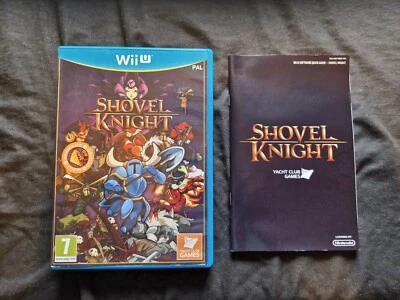 SHOVEL KNIGHT Nintendo Wii U Game CASE ONLY - Image 1 of 3