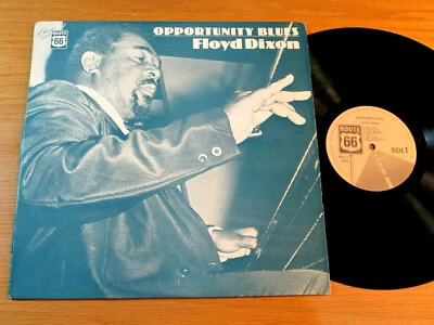SWEDEN IMPORT BLUES LP - FLOYD DIXON - ROUTE 66 KIX-1 - "OPPORTUNITY BLUES" - Image 1 of 3