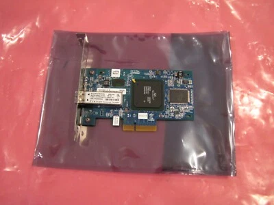 HP 445688-001 StorageWorks 4Gb PCIe x4 Single-port Host Bus Adapter QLE220 - Image 1 of 2