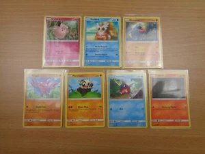 Pokemon TCG Konvolut 7x Sonne & Mond Wächter aufgehende Karten (KEINE DOPPELTEN) - Bild 1 von 5