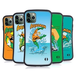 OFFICIAL AQUAMAN DC COMICS FAST FASHION HYBRID CASE FOR APPLE iPHONES PHONES - Picture 1 of 13