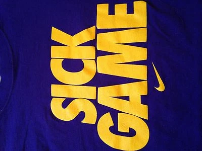 Camisa Nike Sick Game Active. Talla Béisbol de fútbol americano XL púrpura juvenil Foto 1 de 4