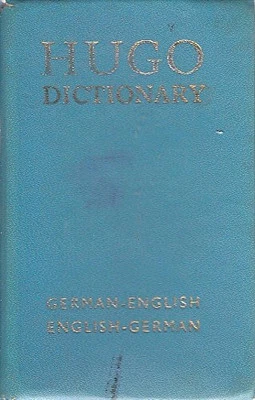 German-English, English-German Dictionary (Pocket dictionary) by Hugo Book The - Image 1 of 2