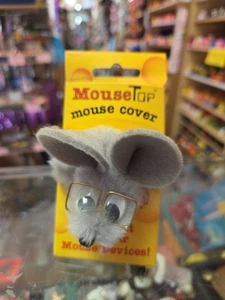NEW  VINTAGE MOUSETOP Mouse Top Computer Mouse Cover Fun Soft Protects Gray - Picture 1 of 9