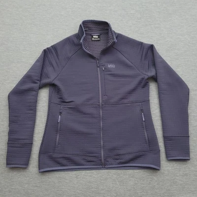 Chaqueta polar Rei Co Op Flash Power Air para hombre rejilla grande polar Polartec Foto 1 de 4