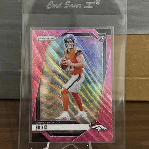 2024 Panini Prizm BO NIX #309 Pink Wave Prizm (RC) - Denver Broncos- SP - Picture 1 of 4