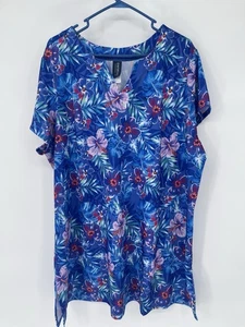 Swim 365 Damen Badeshirt Übergröße Split-Neck Kurzarm - Bild 1 von 5