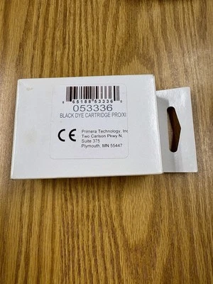 Primera 53336 Black Dye Ink Cartridge for Bravo PRO and LX800 OEM - Image 1 of 3