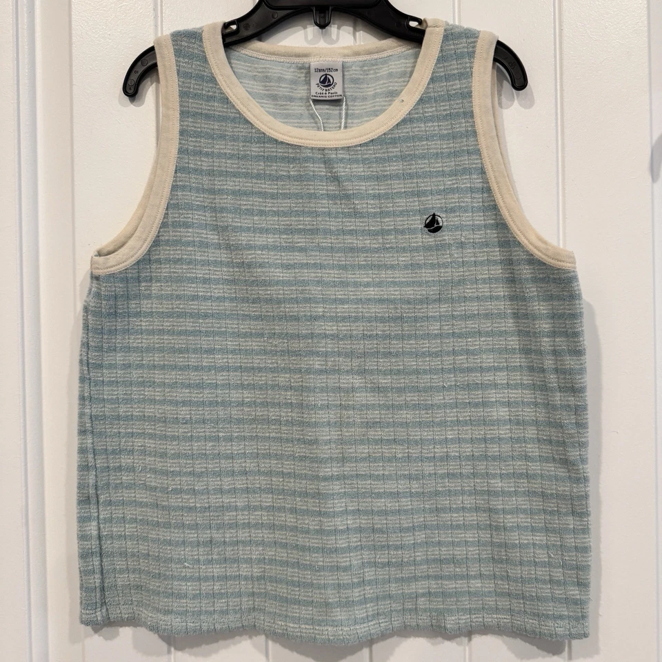 Camiseta sin mangas Petit Bateau niñas Mimi/Ava 12 años Foto 1 de 4