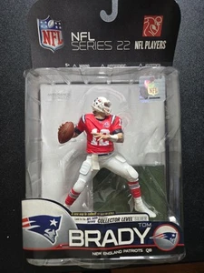McFarlane NFL Series 22 Tom Brady Variant Red Jerse 567/1,000 Sealed Clamshell - Picture 1 of 9