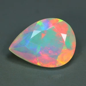 1.64 Cts_Great Collection_100 % Natural Untreated Multi-Color Flash Welo Opal - Picture 1 of 3