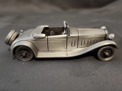 De colección Danbury Mint Inglaterra Peltre CABRIOLET 1932 DELAGE Coleccionable Foto 1 de 4