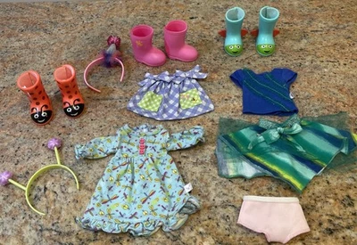 LOTE Willa Ashlyn Camille Kendal Ropa Accesorios American Girl WellieWishers Foto 1 de 4