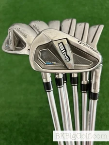Taylormade Sim 2 Max OS Iron Set 5-A / KBS Max MT 85 Regular - Picture 1 of 11
