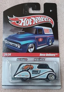 2010 Hot Wheels Delivery Series Deco Delivery Doug's Headers Real Riders - Bild 1 von 1