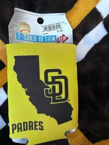 San Diego Padres MLB Can Cooler Two-Sided Design - Picture 1 of 2