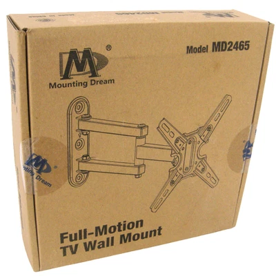Soporte de montaje en pared para monitor de TV Dream MD2465 para 13 a 43 pulgadas 50 libras Foto 1 de 4