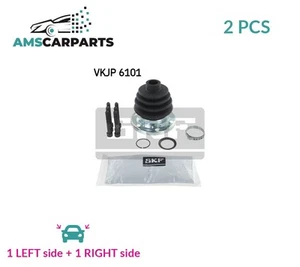 CV JOINT BOOT KIT PAIR TRANSMISSION END REAR VKJP 6101 SKF 2PCS NEW - Picture 1 of 4