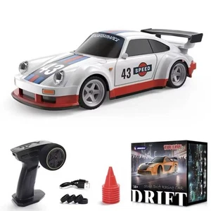 1:43 Scale 2.4g Radio Control Drift Car 4WD RC Mini Porsche Race Car Toys Model - Picture 1 of 3