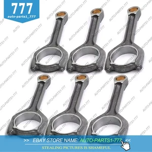 6PCS Connecting Rods Con rods Φ20mm For BMW 128i 330i 530i E60 E87 E90 N52 3.0 - Picture 1 of 5