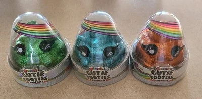 Lote de 3 juguetes de limo verde, azul y naranja Poopsie Cutie Tooties 2019 MGA ENT Foto 1 de 4