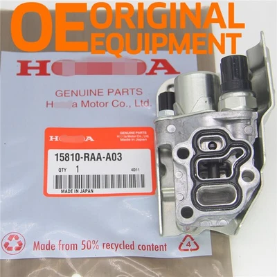 Válvula de carrete solenoide 15810RAAA03 VTEC apta para Honda Accord 2003-2007 Acura RDX Foto 1 de 4