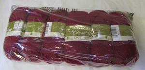 Patons Clásico Lana DK Superwash Hilo Claret 12532 6 Madejas SELLADO EN BOLSA - Imagen 1 de 2