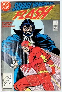FLASH "SAVAGE VANDALISM #13 DC COMIC 1988 - Bild 1 von 3