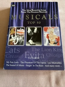 Musicals Top 50 - 3 CD-Box - - Bild 1 von 2