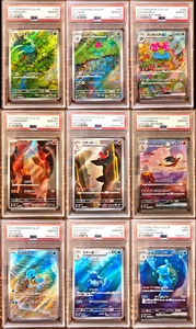 PSA 10 y 9 Charizard Venusaur Blastoise SEQ 9Set Pokemon Card 151 japonés sv2a - Imagen 1 de 19