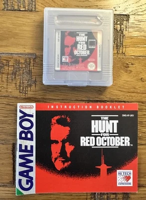 Nintendo Game Boy - The Hunt For Red October - Game & Instructions - UK Version - Image 1 of 4