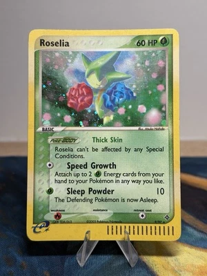 Roselia 9/97 Ex Dragon Holo Rare 2003 E Series Pokémon Card MP - Image 1 of 4