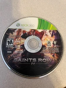 XBox 360 Saints Row IV game ( disc only ) free shipping in Canada - Picture 1 of 1