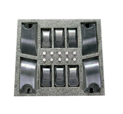 Recon Smoked Cab Roof Light Lenses 5 Amber 5 Red 194 Xenon Bulb For 02-10 Hummer - Image 1 of 4