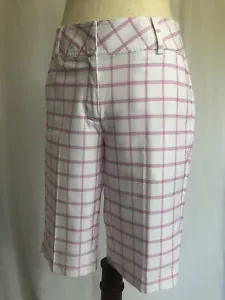 Pantalones cortos de golf TOMMY ARMOUR para mujer Dry Logic elásticos con ventana rosa, talla 4 - Imagen 1 de 5