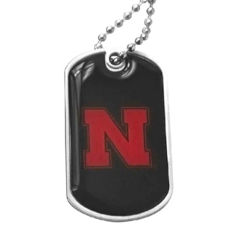Nebraska Cornhuskers Dog Tag Necklace Team Logo Necklace Cover