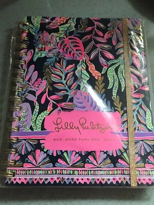 Планировщик Lilly Pulitzer 2023 Oyster Bay You've Been Spotted-НОВЫЙ! Отличные 4 рукоделия! - Изображение 1 из 4