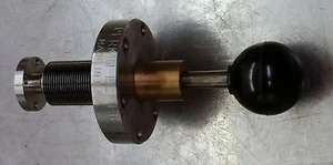 MDC vacuum 2 3/4" conflat vacuum push pull motion feedthrough uhv 2" travel - Picture 1 of 1