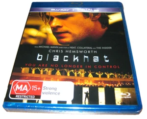 Blackhat - Chris Hemsworth - Aus Release - Blu-Ray New Sealed - RB - Picture 1 of 2