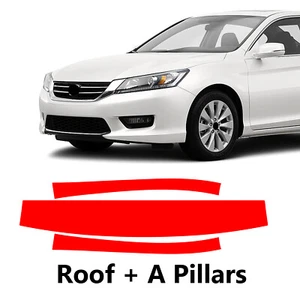 Pillars PreCut Paint Protection Film For HONDA ACCORD BASE SEDAN 2013-2015 - Picture 1 of 6