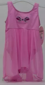 Falda con arco Jacques Moret rosa sin mangas babydoll leotardos talla XS 4/5 - Imagen 1 de 1