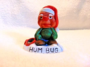 Vintage George Good “Hum Bug” Bisque Christmas Figurine Scrooge  #2 - Picture 1 of 3