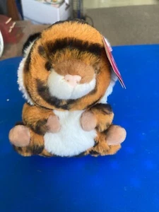 2022 AURORA TERRIFIC TIGER PLUSH STUFFED ANIMAL TOY 6" ITEM #16990 WITH TAGS NEW - Picture 1 of 4