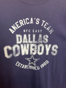 Dallas Cowboys Authentic Apparel Americas Team Super Bowl Long Sleeve Adult 4XL - Picture 1 of 10