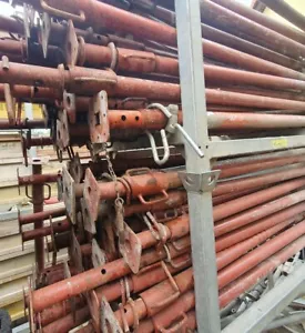 Baustützen gebraucht, Stahlrohrstützen 160-300 cm, - Bild 1 von 1
