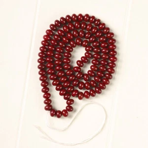 8*10mm cinabrio 108 Cuentas de Oración Bodhi Raíz Ábaco Pulsera Budismo Collar - Imagen 1 de 6